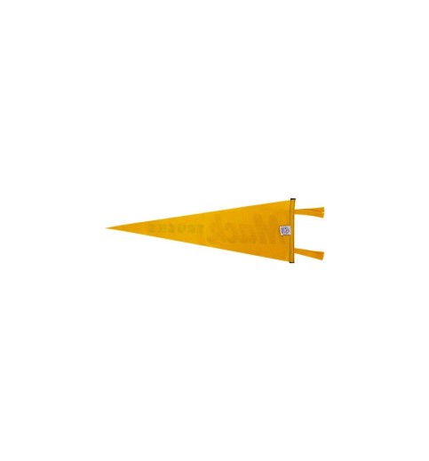 MACK TRUCKS YELLOW 9" X 27" OXFORD FELT PENNANT