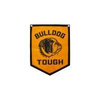 Bulldog Tough Yellow 18"x24" Camp Flag