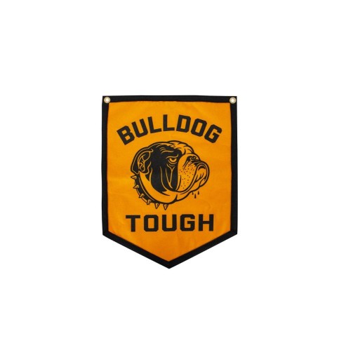 Bulldog Tough Yellow 18"x24" Camp Flag