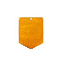 Bulldog Tough Yellow 18"x24" Camp Flag