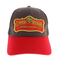 Cap Vintage Logo Red-Brown