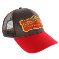 Cap Vintage Logo Red-Brown