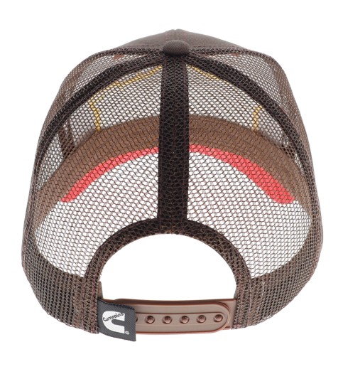 Cap Vintage Logo Red-Brown