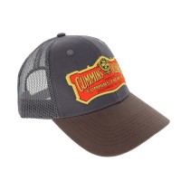 Cap 1919 Vintage Logo Brown Gray