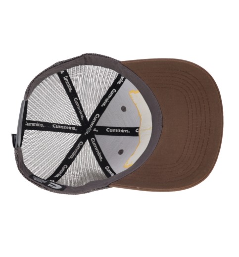 Cap 1919 Vintage Logo Brown Gray