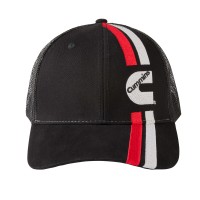 Racing Style Baseball Cap Black