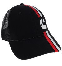 Racing Style Baseball Cap Black