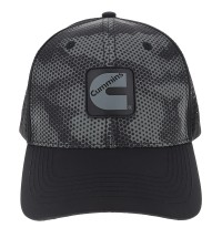 Performance Cap Black and Gray Camo