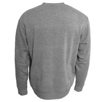 Mens Crewneck Pullover Sweatshirt Gray 2X
