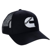 Baseball Cap Mesh Back Black