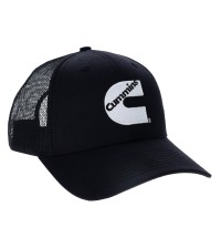 Baseball Cap Mesh Back Black
