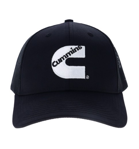 Baseball Cap Mesh Back Black