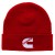 Cuffed Knit Beanie Red