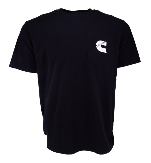 Mens SS Pocket T Shirt Black XL