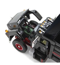 Mack R Model Black & Red Dump Truck Diecast