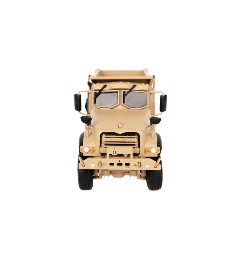 Mack Defense Tan Heavy Dump Truck Diecast Mack Defense Tan Heavy Dump Truck Diecast