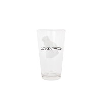 MACK GOLD BULLDOG PINT GLASS