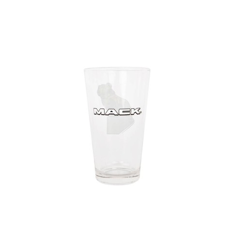 MACK GOLD BULLDOG PINT GLASS