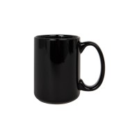 Mack 125th Anniversary Black Enamel Mug