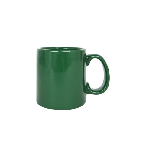 Mack 3D Retro Logo Green Mug