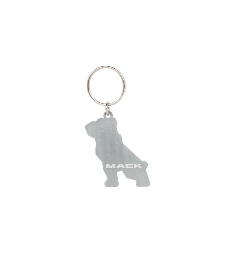 ANTIQUE NICKEL BULLDOG KEYCHAIN ANTIQUE NICKEL BULLDOG KEYCHAIN