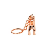 COPPER HOOD ORNAMENT KEYCHAIN