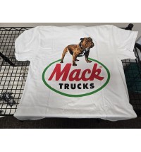 Watts Classic White Mack Retro Logo T-Shirt