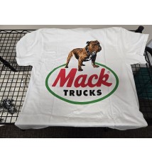 Watts Classic White Mack Retro Logo T-Shirt