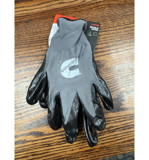 Cummins Black Work Gloves