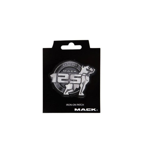 Mack 125th Anniversary Grey Woven Patch