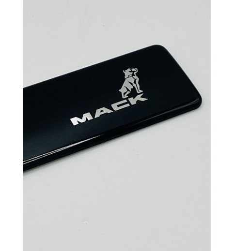 New Mack Logo Custom Built Dash Plaque