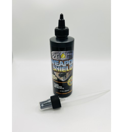 Weapon Shield 8oz Bottle with Spray Top