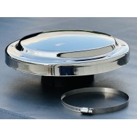Stainless R-Model Air Cleaner Cap