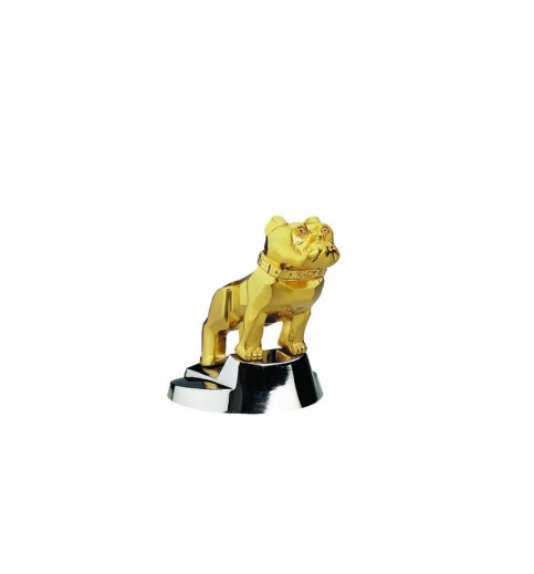 Gold Bulldog Paperweight