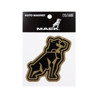 Mack Gold Bulldog Magnet