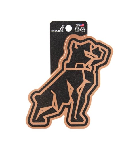Mack Copper Bulldog 5" Sticker
