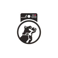 Mack Circle Bulldog 3" Sticker
