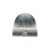 Grey Marbled Knit Cap with Pink Bulldog