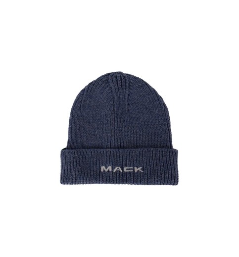 Denim Heather Ribbed Cuff Beanie
