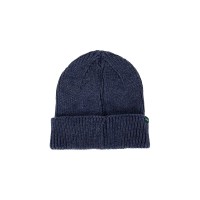 Denim Heather Ribbed Cuff Beanie