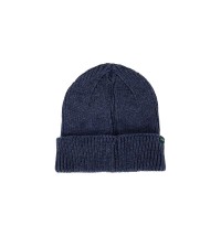 Denim Heather Ribbed Cuff Beanie