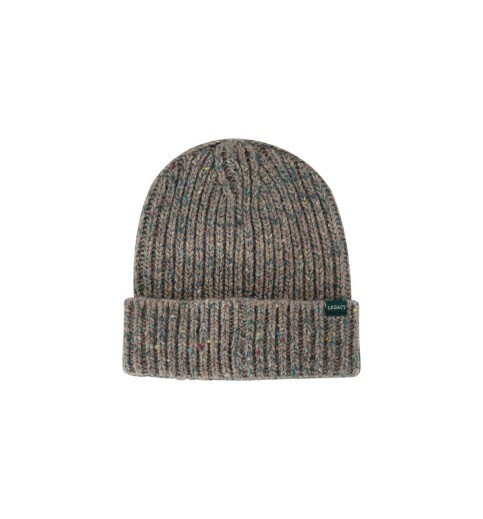 Grey Fleck Ribbed Cuff Knit Cap Grey Fleck Ribbed Cuff Knit Cap
