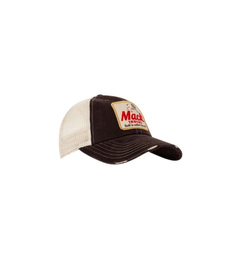 Mack Black Outlasts Them All Throwback Cap