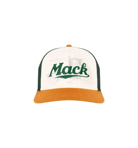 Mack Green Retro Blueprint Structured Cap Mack Green Retro Blueprint Structured Cap