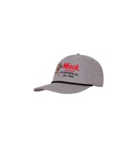 Mack Grey Allentown Bulldog 5-Panel Rope Cap