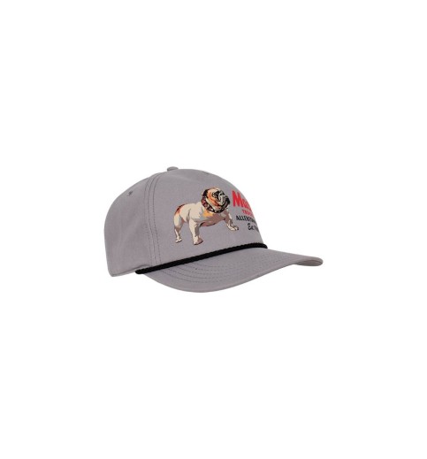 Mack Grey Allentown Bulldog 5-Panel Rope Cap
