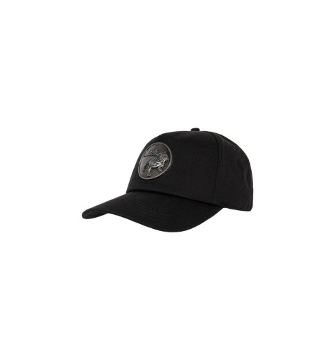 Mack Black Heavy Metal Bulldog Emblem 5-Panel Cap
