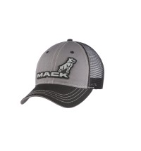 Black & Grey 3D Logo Mesh Cap