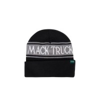 Built Like A Mack Truck Black Knit Cap