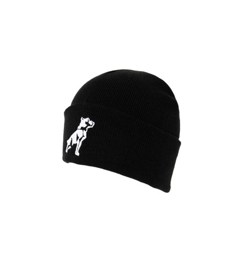 Black Mack Bulldog Knit Beanie Black Mack Bulldog Knit Beanie